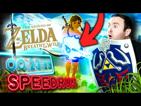 The Legend of Zelda Breath of the Wild SPEEDRUN Any% (World Record) | Domtendo Reaktion