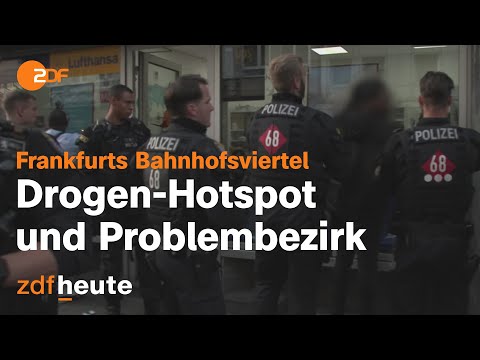 Between drug addiction and prostitution: On the move in Frankfurt's Bahnhofsviertel