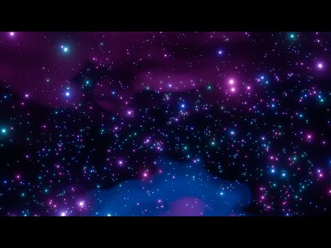 Cosmic Canvas 🌌 | 4K UHD Starry Sky and Nebula Visuals | Ambient TV Display (No Sound)