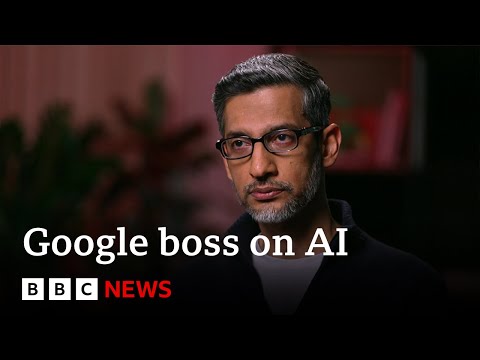Google boss says trillion-dollar AI investment boom has 'elements of irrationality' | BBC News