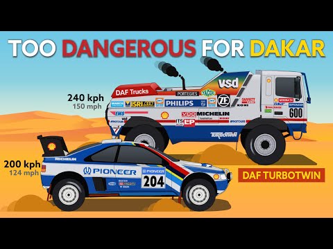 When Monsters Tried to Takeover The Dakar - DAF TurboTwin