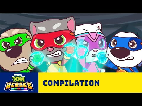 ☀️ Summer Fun With Talking Tom Heroes! 🦸 Cartoon Compilation