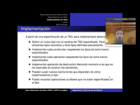 Tipos Abstractos de Datos: el TAD Lista - parte 1