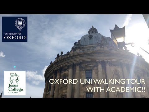 Oxford University walking tour with academic!!