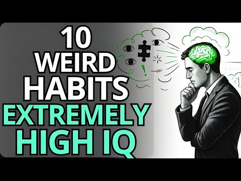 🧠 10 WEIRD HABITS That Prove You Have an EXTREMELY HIGH IQ | Signs of High Intelligence 