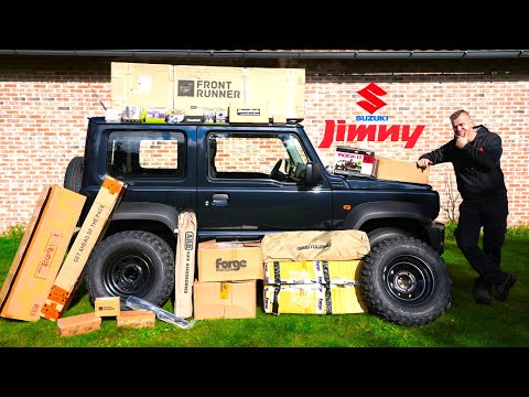 BUILDING MY NEW SUZUKI JIMNY : Unboxing & EPIC MODS!