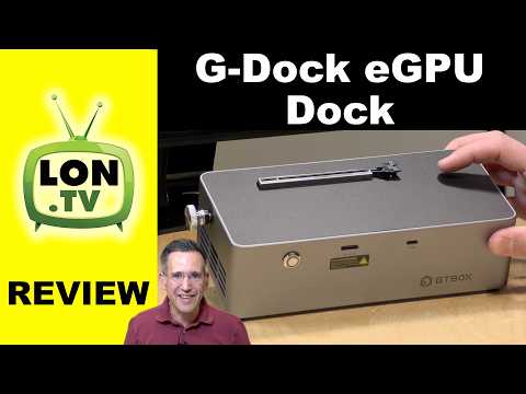 GTBox G-Dock Review - eGPU Dock for Oculink/Thunderbolt/USB 4 With Integrated Power Supply!