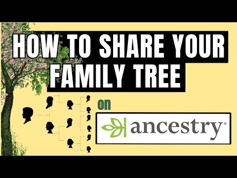Sharing Your Ancestry.com Tree