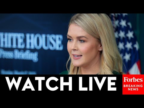 WATCH LIVE: Karoline Leavitt Holds White House Press Briefing For Members Of New Media