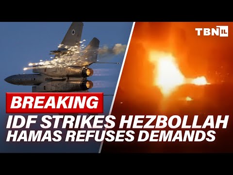 BREAKING: IDF Airstrikes RAIN DOWN On Hezbollah; Hamas Reasserts DOMINANCE In Gaza | TBN Israel