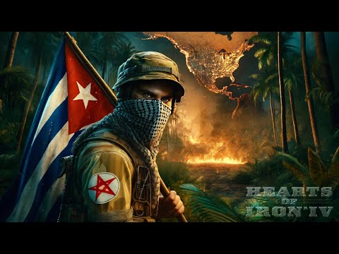Как КУБА в соло США Захватывала в hoi4! ( hearts of iron 4 - ironman )