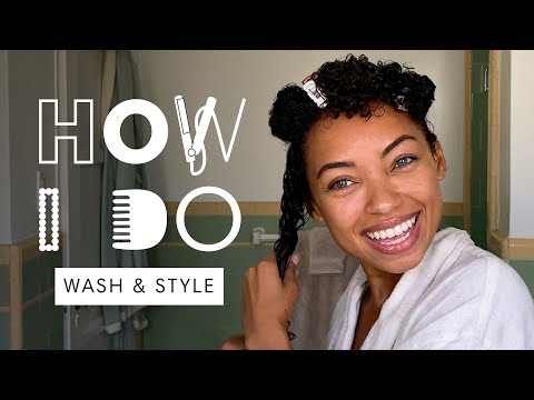 Logan Browning’s Hydrating Routine for Natural Curls | How I Do | Harper’s BAZAAR