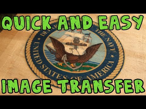 Best Way to Transfer Any Image To Wood