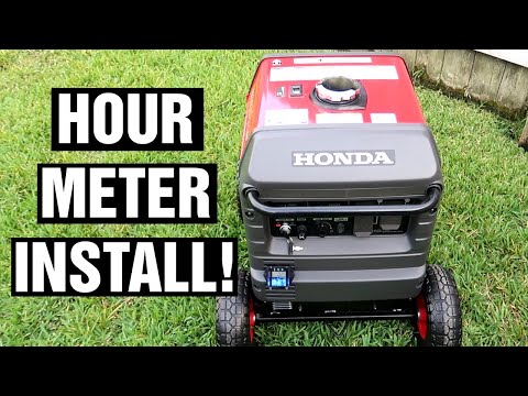 Generator Hour Meter Installation and Testing!