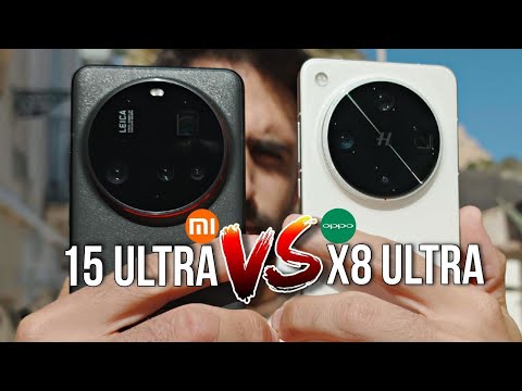 OPPO FIND X8 ULTRA VS XIAOMI 15 ULTRA! Comparativa DIURNA de NIVEL MUY ULTRA! 🆚💥
