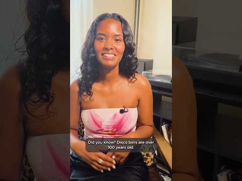 Disco balls are over 100 years old!