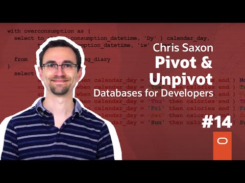 How to pivot rows to columns (and back) in SQL: Databases for Developers #14