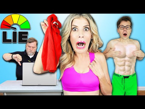 If You LIE You Have To REMOVE A LAYER OF CLOTHING - Lie Detector Test to reveal Truth