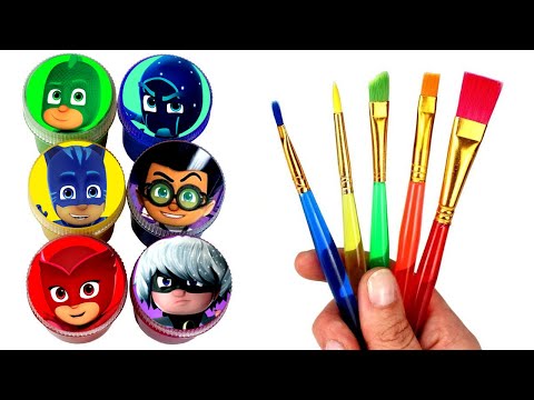 Drawing & Painting PJ Masks Catboy Owlette Gekko Romeo Night Ninja Luna Girl PJ Masks Surprise Toys