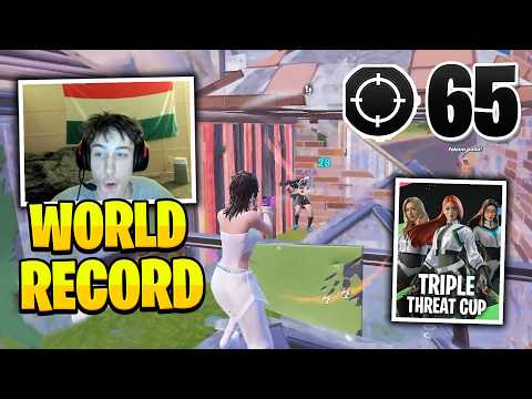 PeterBot BREAKS Triple Threat Cup KILL RECORD (65 KILLS)