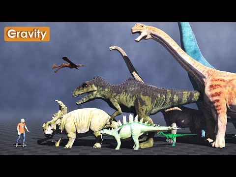 Dinosaurs Size Comparison