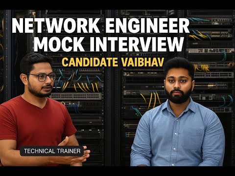 Mock Interview with Fresher 2025| Network Engineer Question and Answer #networkershome #cciesecurity