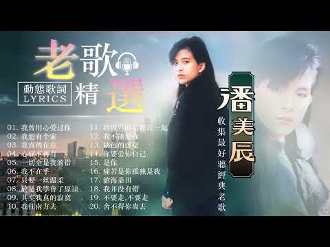 经典老歌 💟 [潘美辰70 80 年代金曲] 國語懷舊專輯潘美辰: 我曾用心爱过你, 我想有个家, 我不在乎, 你要爱你自己