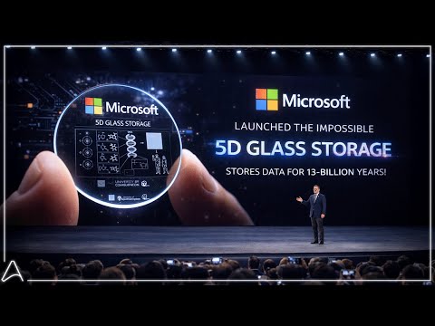 Microsoft's New 5D Glass “Memory Crystal Storage” Could Replace Hard Drives Forever!