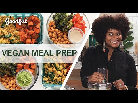 How To Meal Prep 12 Easy Vegan Recipes In 90 Minutes For A Beginner | Goodful
