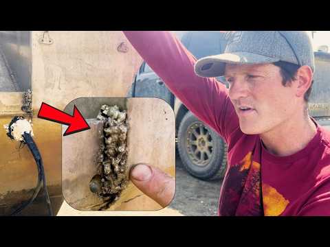 Did a child weld this? No wonder our boat is sinking