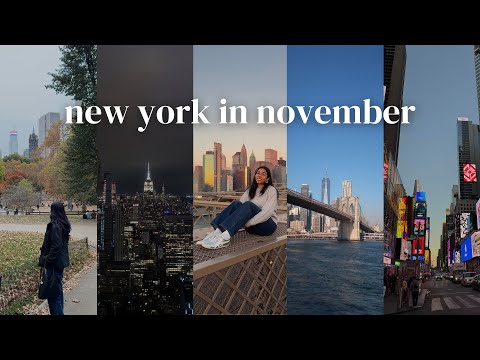 new york in november | exploring the city, the best food spots & more