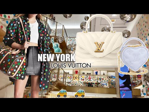 NEW YORK LOUIS VUITTON LUXURY SHOPPING VLOG →🚕Full Store Tour Flagship Madison Avenue NEW COLLECTION