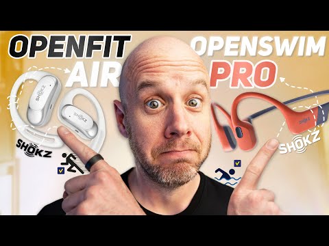 OpenFit Air and OpenSwim Pro - the ULTIMATE sportheadphones by Shokz