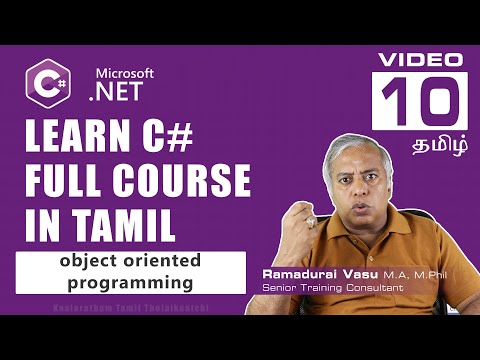Object Oriented Programming (OOPS) in C# Explained in Tamil | Full Concepts Overview