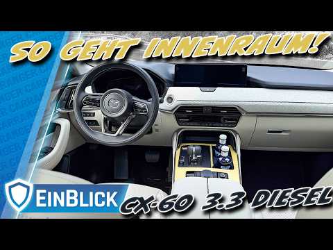 Was ist NEU?! Mazda CX-60 3.3D 2025 - So hätte er immer fahren MÜSSEN!