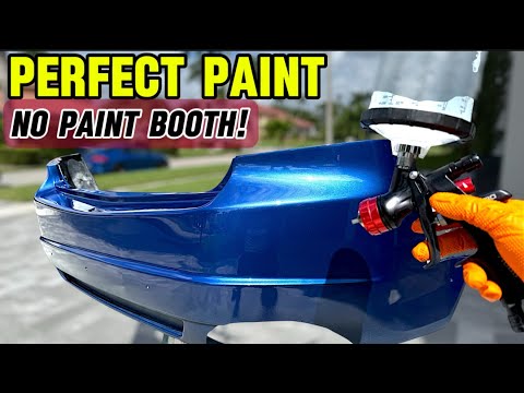 Paint Perfection At Home Without a Fancy Paint Booth! Episode 2 The Paint (Aeropro 608)