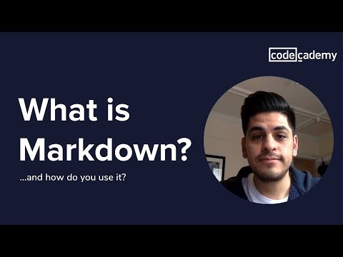 What is markdown?