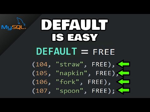 MySQL: DEFAULT constraint is easy