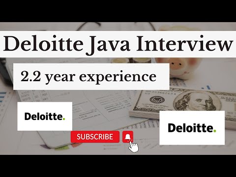 Deloitte Interview experience Java Developer 2+ years experience
