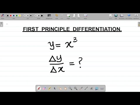 First Principle Differentiation of y = x^3 #excellenceacademy #jonahemmanuel #firstprinciple