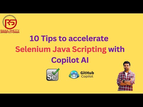 Selenium WebDriver Java with Copilot AI - Super charge Productivity