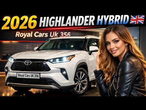 π¬π§2026 Toyota Highlander Hybrid UK π¬π§ | Luxury 7-Seater SUV, Price, Features & First Lookπ¬π§