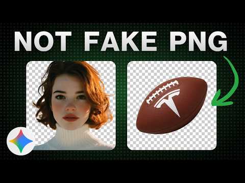 How to Make REAL Transparent Images With AI (Nano Banana Pro)