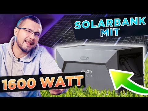 Anker SOLIX Balkonkraftwerk mit Speicher (1080W/1600Wh) im Test!