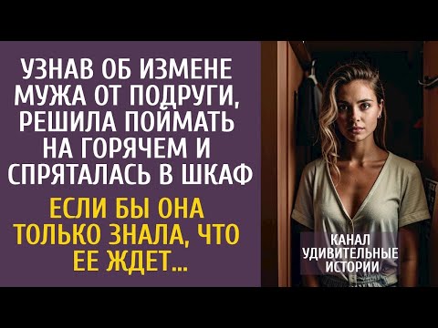 Узнав об измене мужа, решила поймать на горячем и спряталась в шкаф… Если бы она только знала…