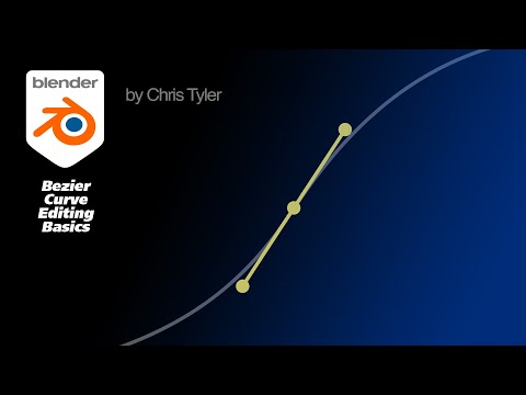 The BEST bezier curve tutorial for new Blender users.