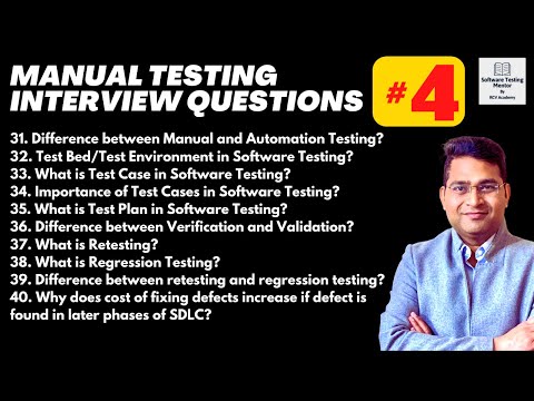 Manual Testing Interview Questions and Answers with Examples - Part 4