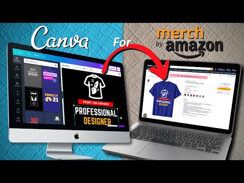 Canva For Merch By Amazon | Create Merch by Amazon Designs With Canva