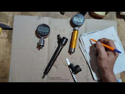 Магнитный зазор дизельной форсунки.