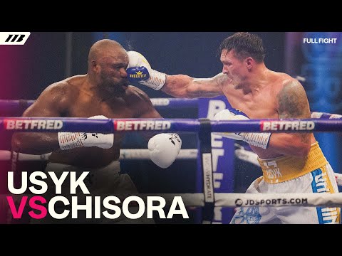 Oleksandr Usyk's first heavyweight test | Full Derek Chisora Fight | Matchroom Boxing